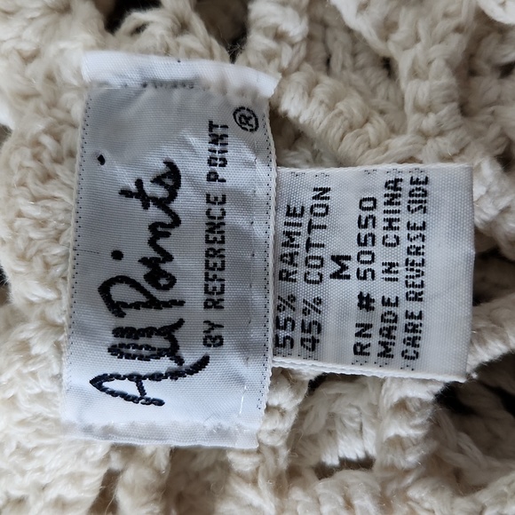 Vintage Crocheted tunic vest - Picture 3 of 4